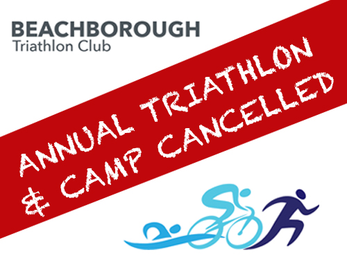Beachborough Triathlon Events cancelled due to COVID-19